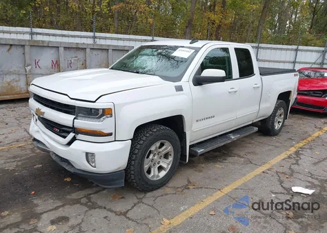 2016 Chevrolet Silverado 1500 2Lt из США, поврежденный, VIN 1GCVKREC1GZ305648